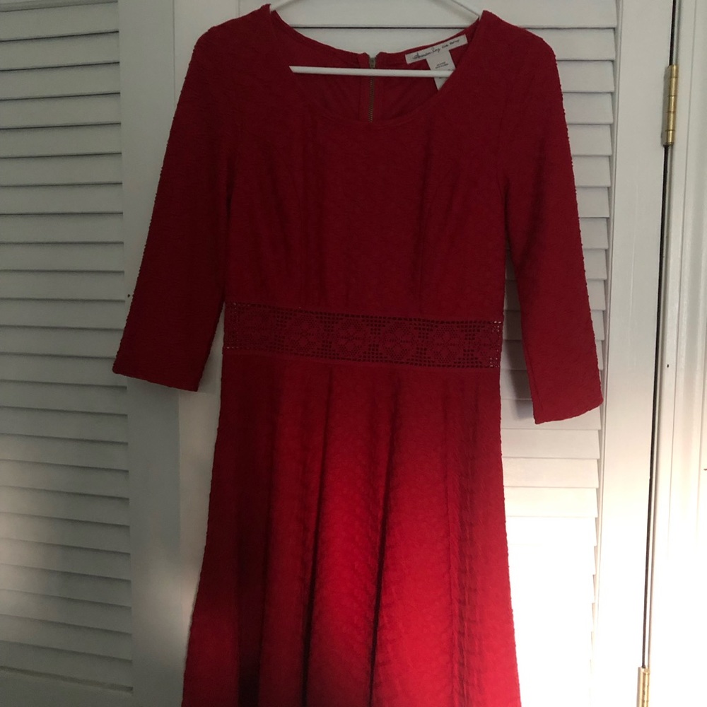 American Rag Red Dress Size M